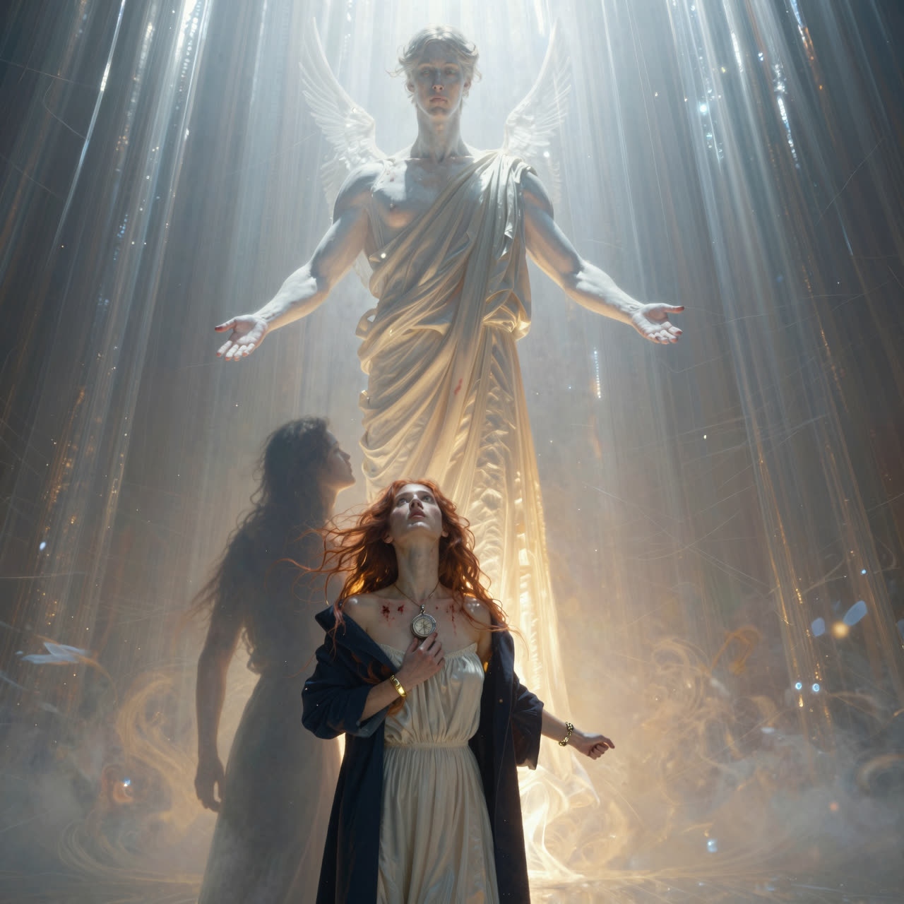 The Archangel Séhariel descends